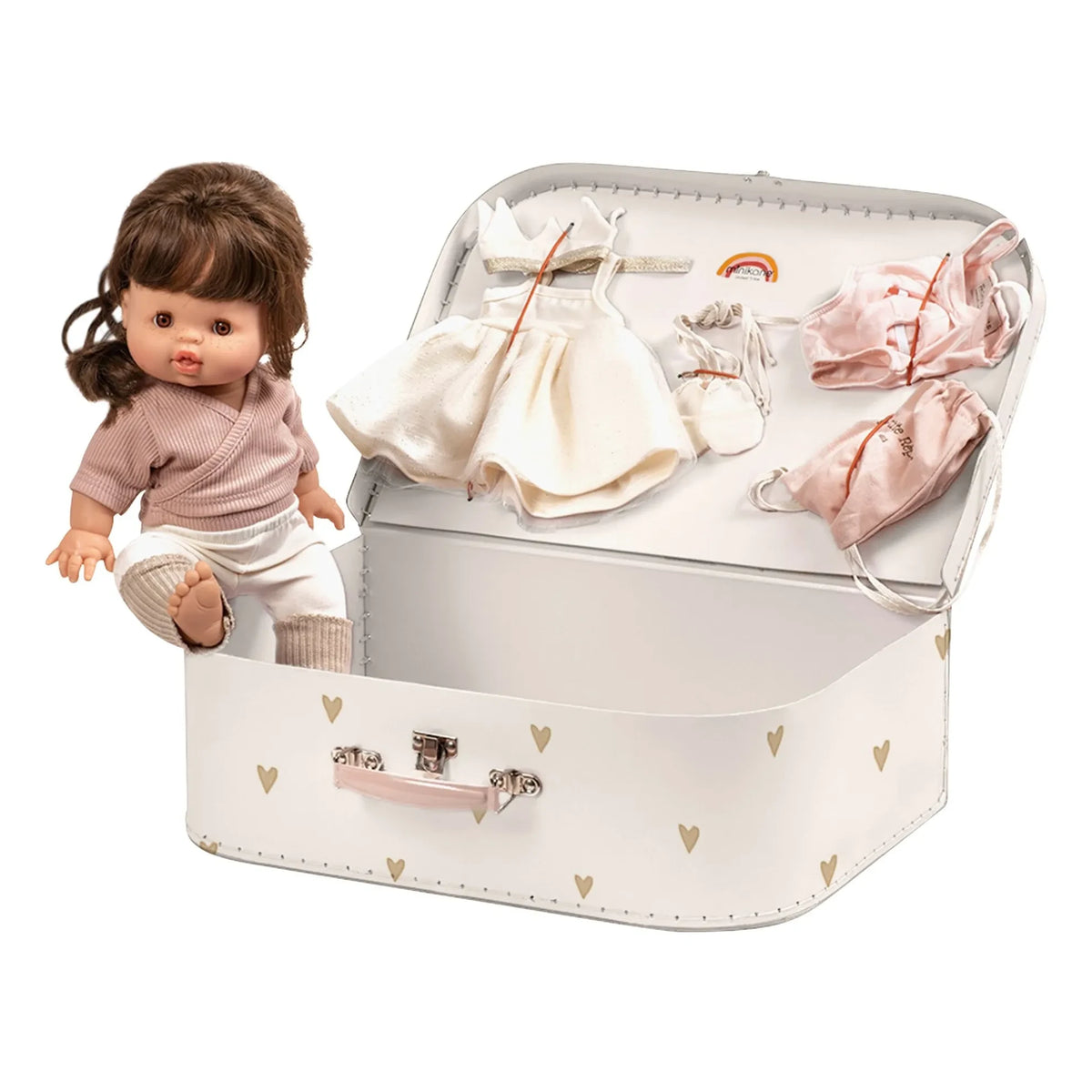 Minikane - Valise d'antan Deluxe - बैलेरिना वेलेंटाइन