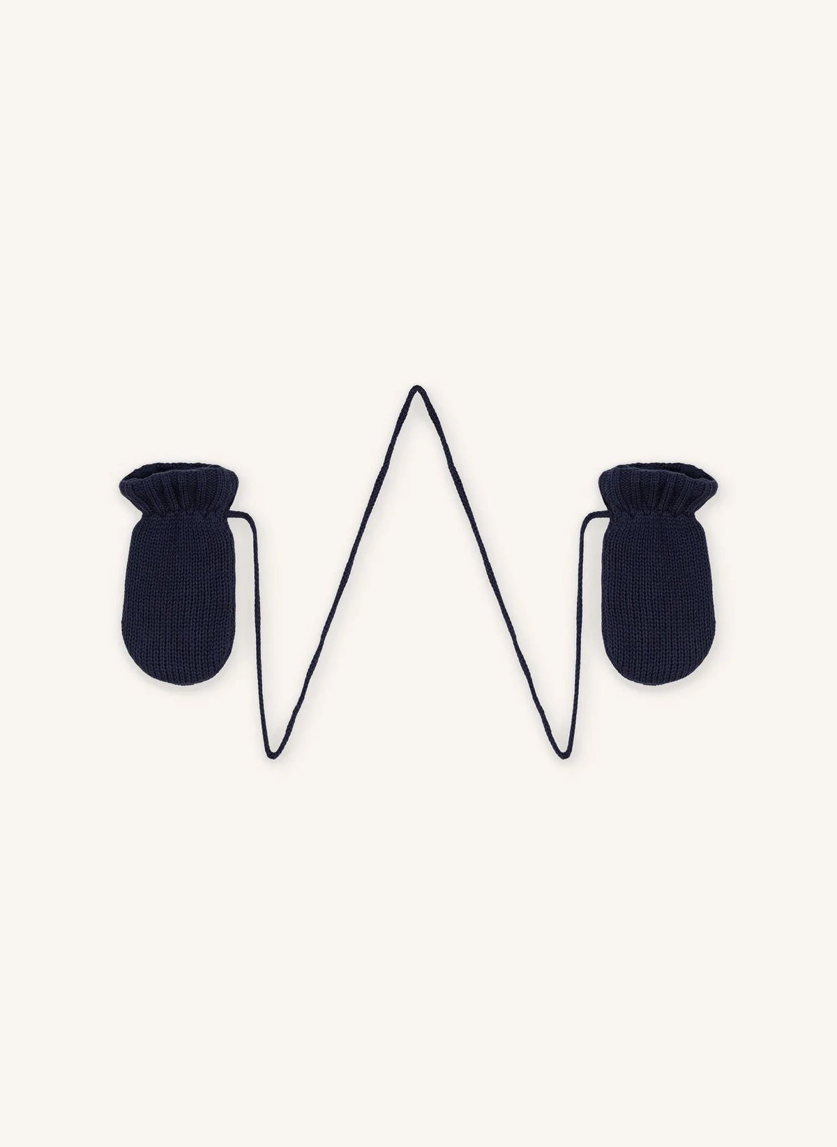 Petit Bateau - नेवी ब्लू यूनाइटेड दस्ताने