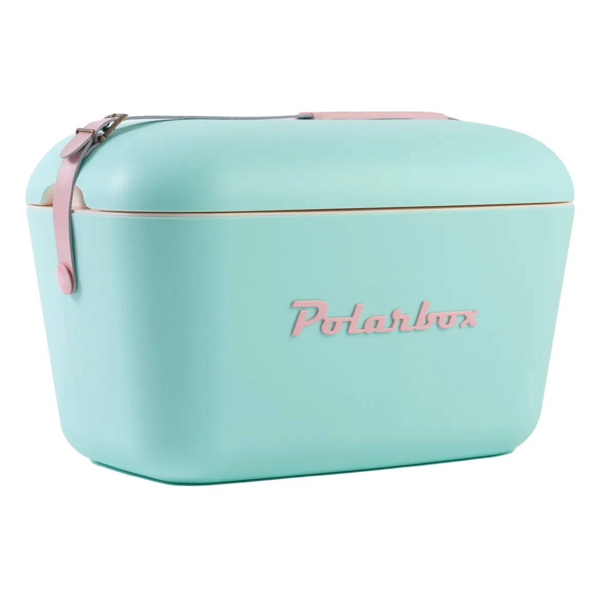 Polarbox - रंगीन हैंडल वाला कूलर बॉक्स | हरा