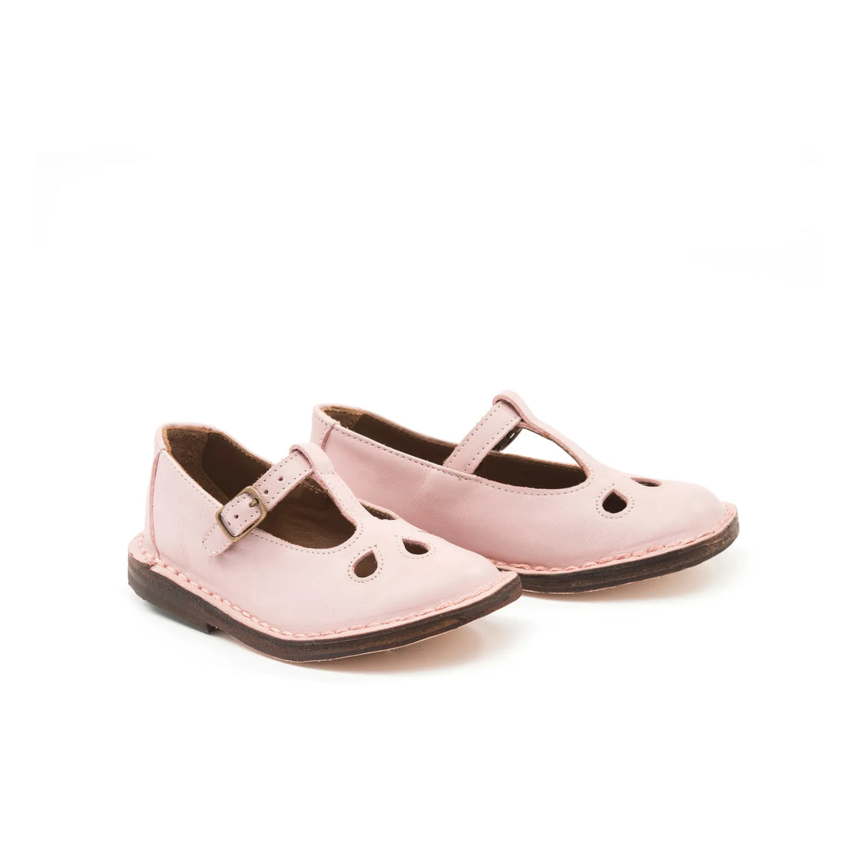 Peep-toe - Çapraz detaylı topuklu ayakkabılar | Pembe