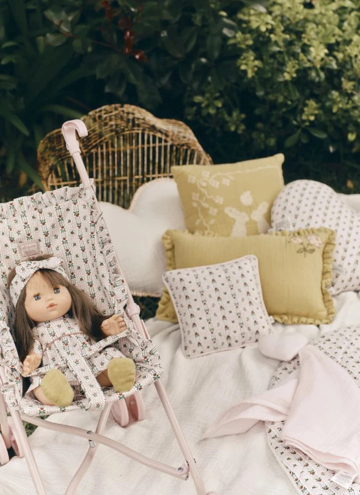 Minikane - Cerise Pommette डॉल, Editions Aimable x Minikane | Pommette पॉपलिन