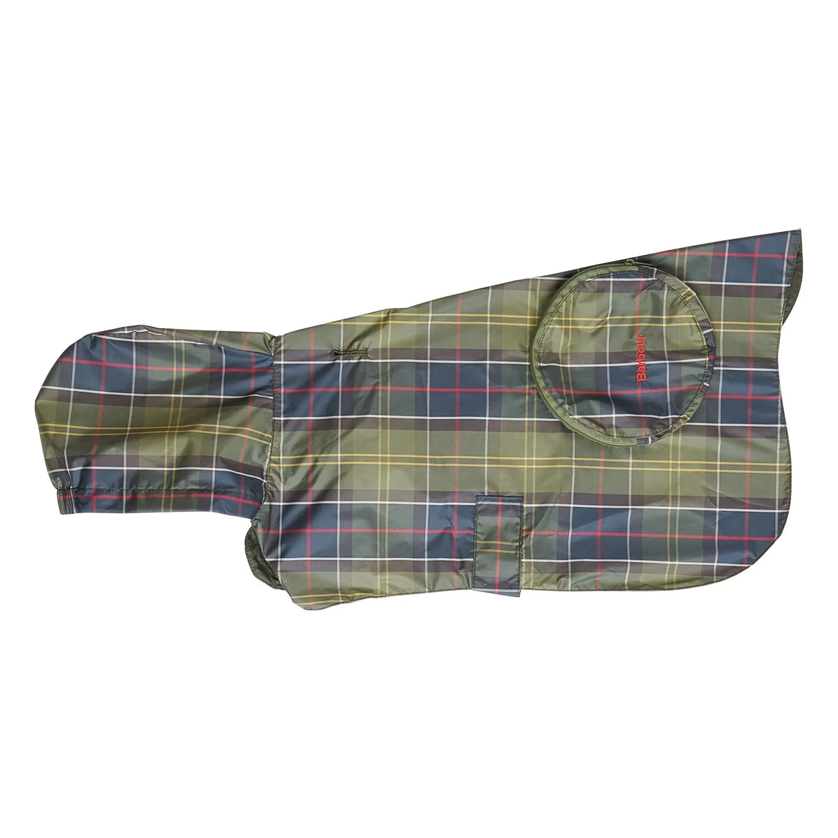 Barbour - कुत्तों के लिए फोल्ड करने योग्य टार्टन कोट | नीला