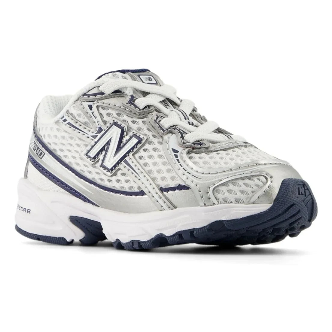New Balance - इलास्टिक लेस स्नीकर 740 | गहरा नीला
