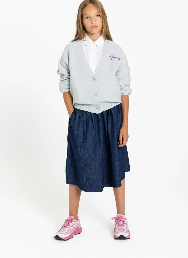 Smallable Kid - Tina Denim Etek | Denim brut