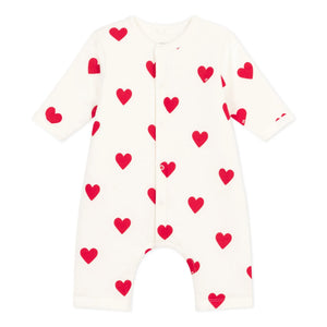 Petit Bateau - Moncoeur सेट | सफेद