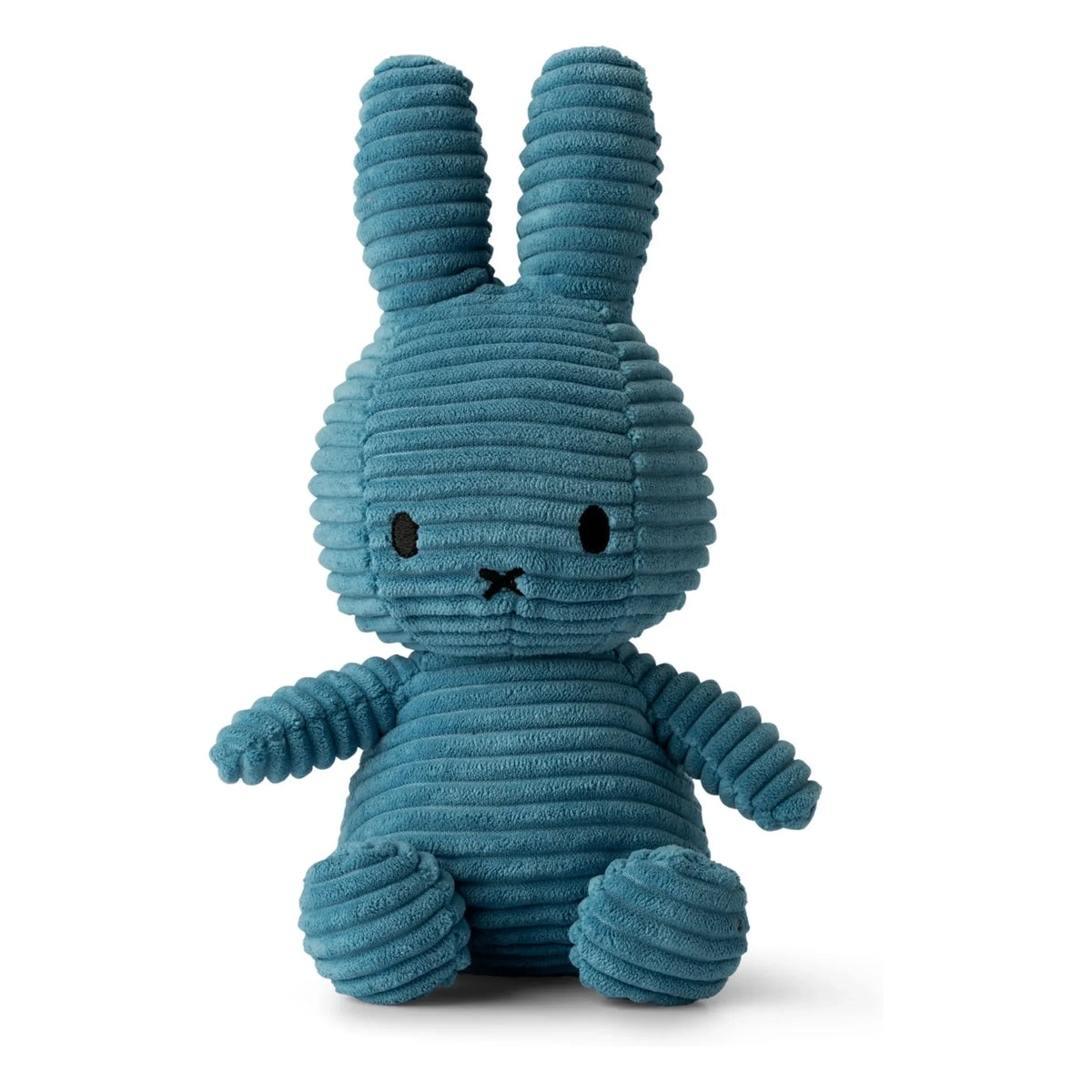 Bon Ton Toys - Kadife dokulu Miffy peluşu | Petrol mavisi