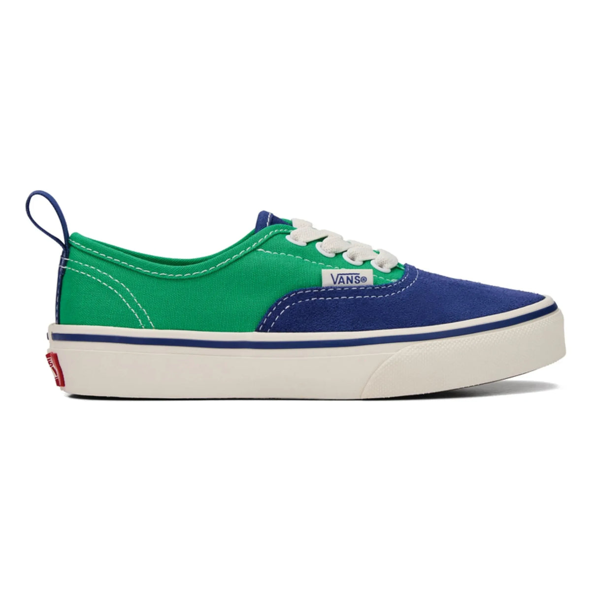 Vans - इलास्टिक लेस ऑथेंटिक बायकलर स्नीकर्स | नीला