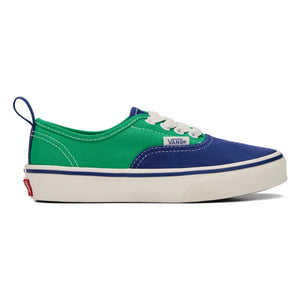 Vans - इलास्टिक लेस ऑथेंटिक बायकलर स्नीकर्स | नीला