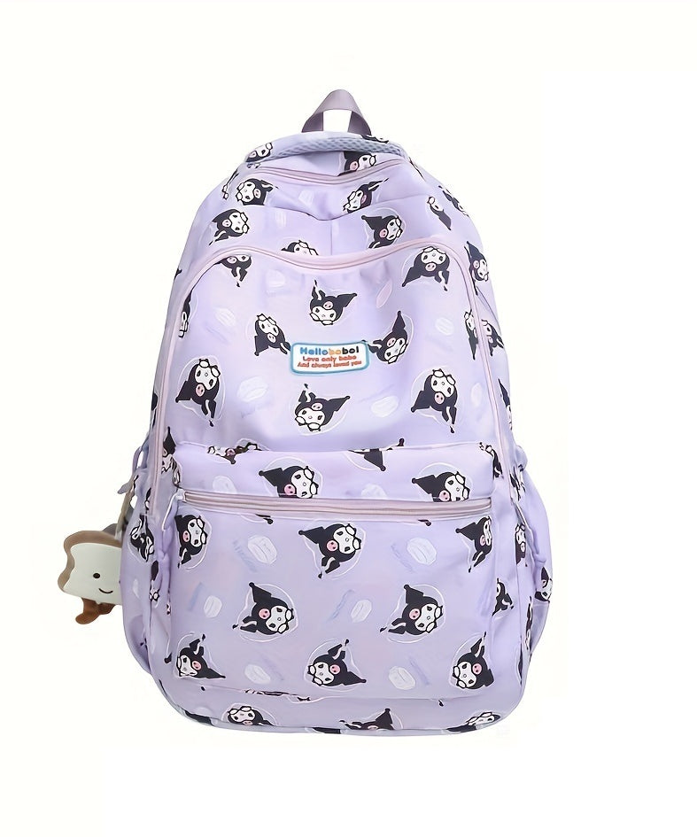 Sanrio - Kuromi Okul Sırt Çantası-Dinossi