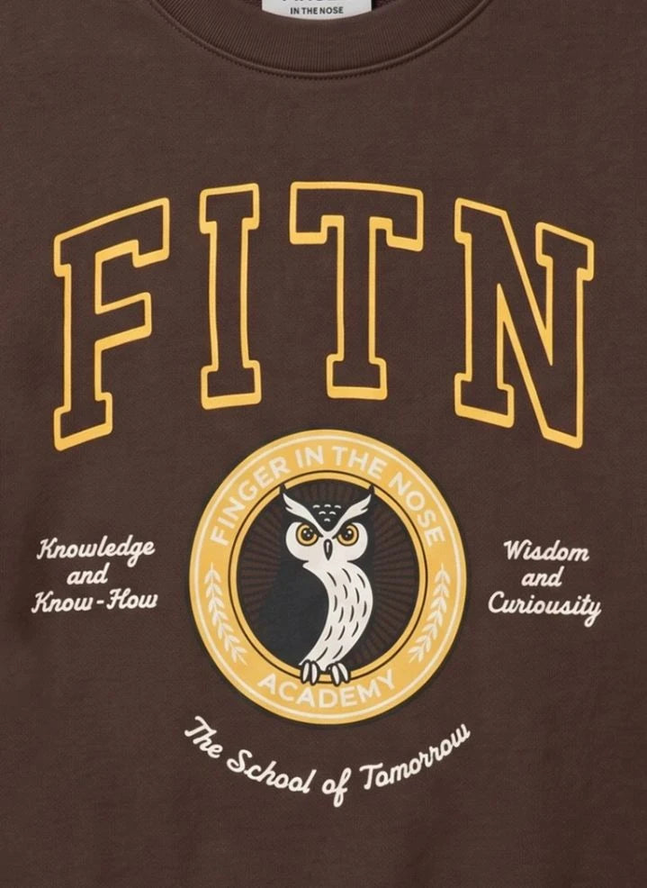 Finger in the nose - Alma Sweatshirt | Kahverengi
