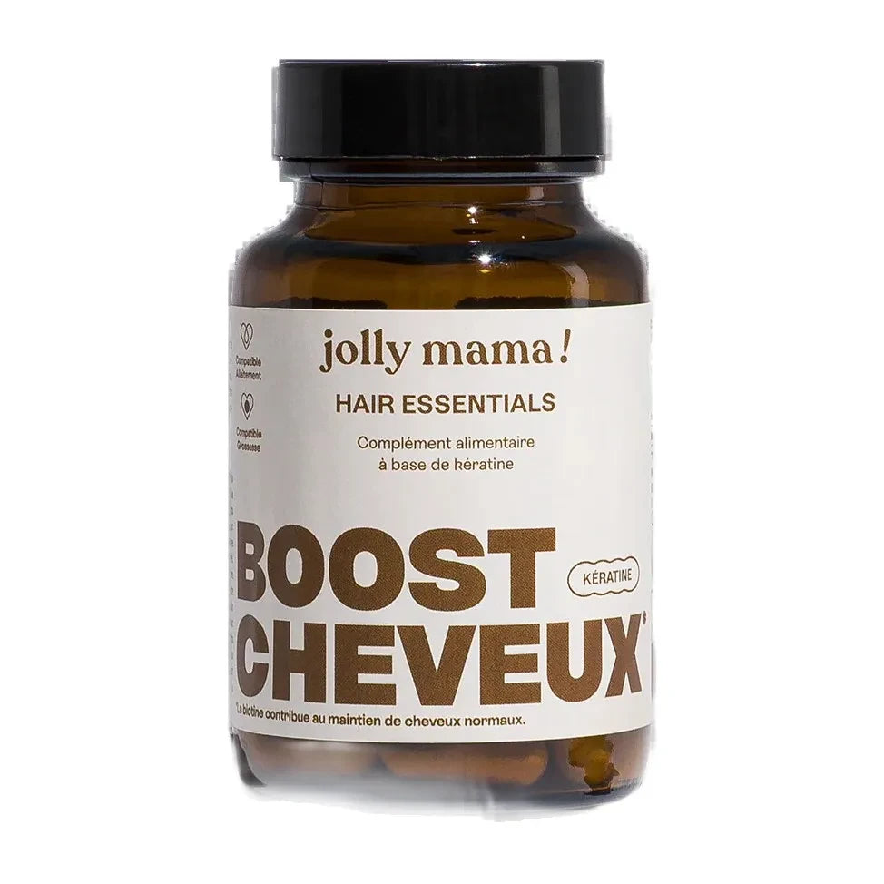 Jolly Mama - Hair Essentials बालों को मजबूत करने वाला सप्लीमेंट - 60 कैप्सूल