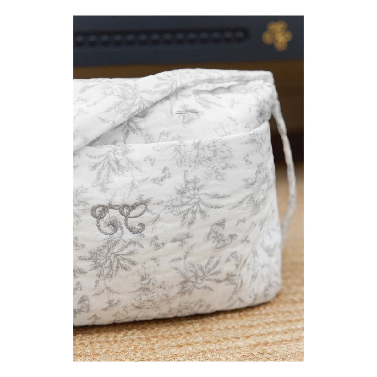 Tartine et Chocolat - Toile de Jouy बेबी केयर बैग | ग्रे