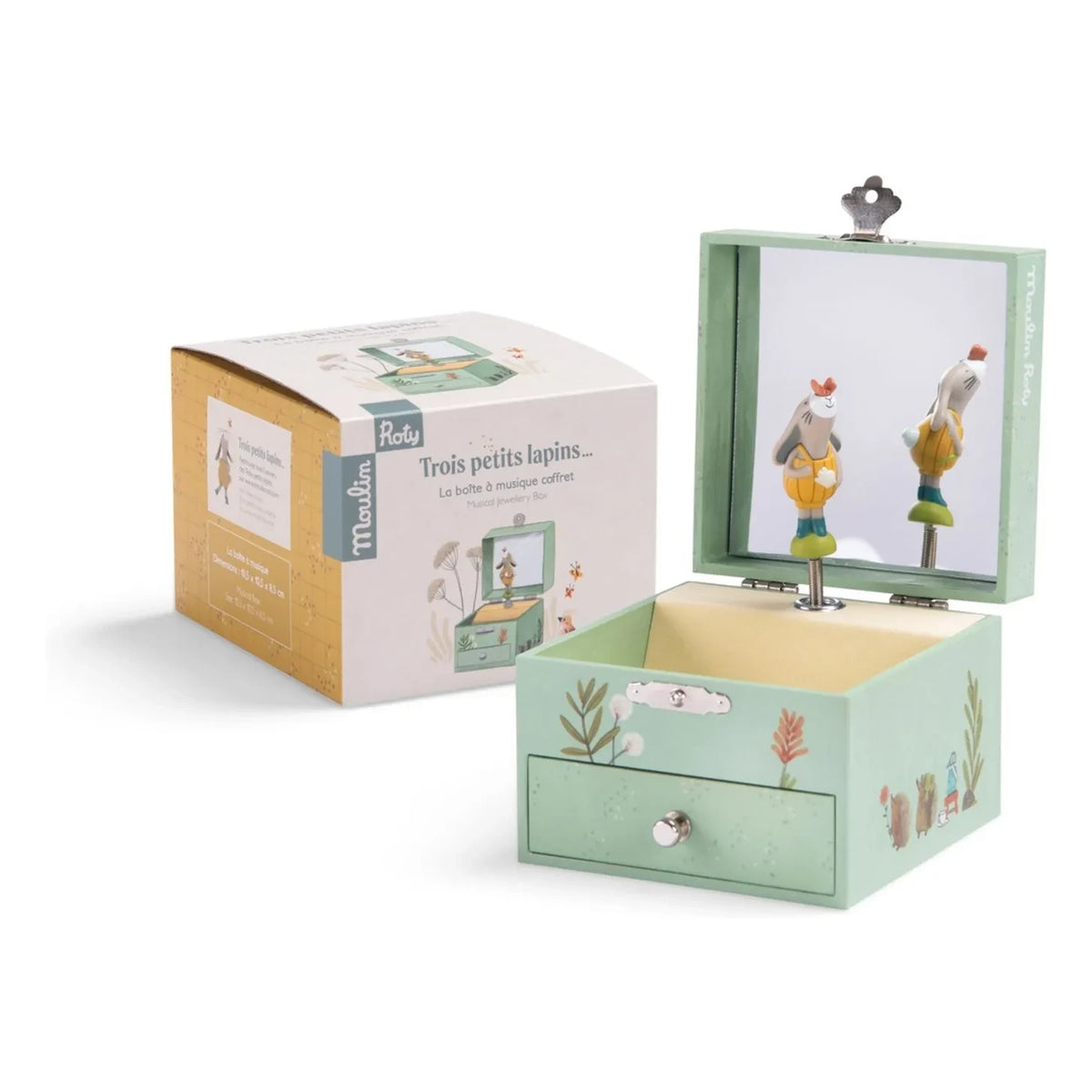 Moulin Roty - संगीत बॉक्स - Trois petits lapins