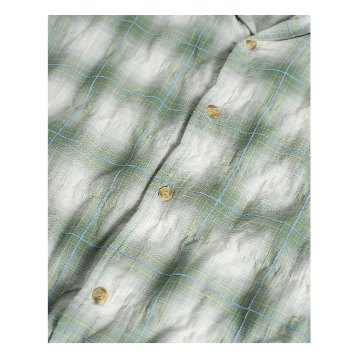 Bather - Laurel Grid शर्ट | हरा