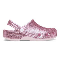 Crocs - क्लासिक ग्लिटर क्लॉग | गुलाबी