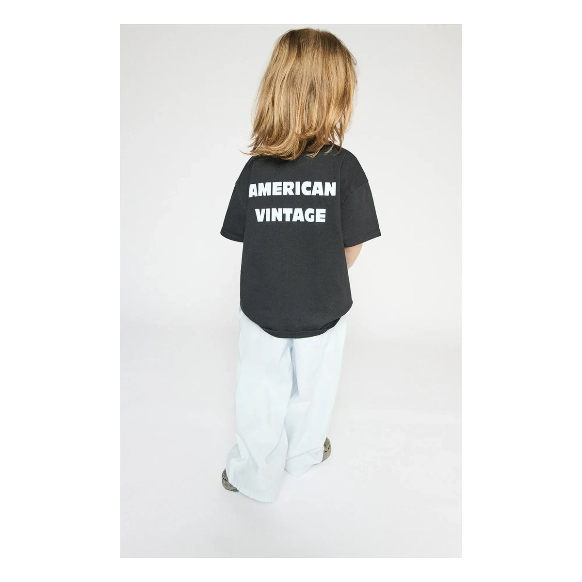 American Vintage - Fizvalley टी-शर्ट | काला