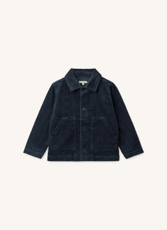 Liewood - Paulino Organik Pamuk Kadife Overshirt | Lacivert