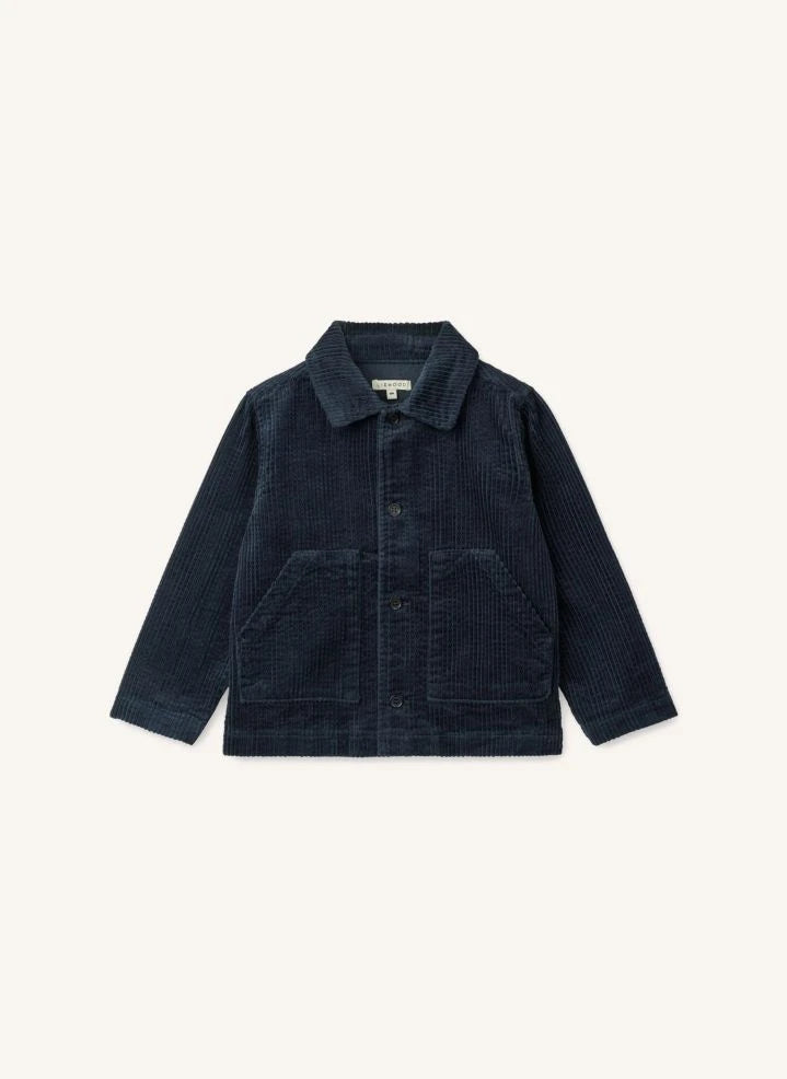Liewood - Paulino Organik Pamuk Kadife Overshirt | Lacivert