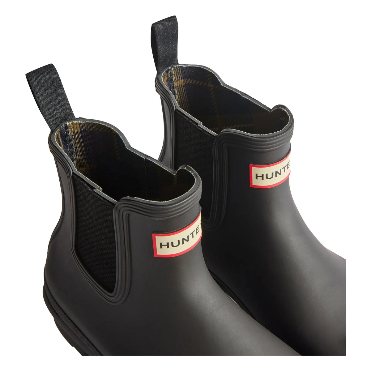 Hunter - Chelsea Boots Orijinal Tartan Kauçuk | Siyah