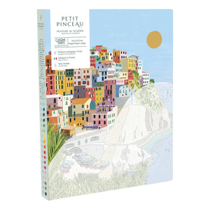 La Petite Épicerie - नंबर द्वारा पेंटिंग सेट - Cinque Terre, Kenzie Elston द्वारा