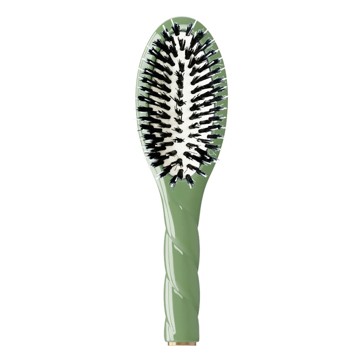 La Bonne Brosse - N°02 एसेंशियल स्मॉल ब्रश - देखभाल और उलझन सुलझाना | बादामी हरा