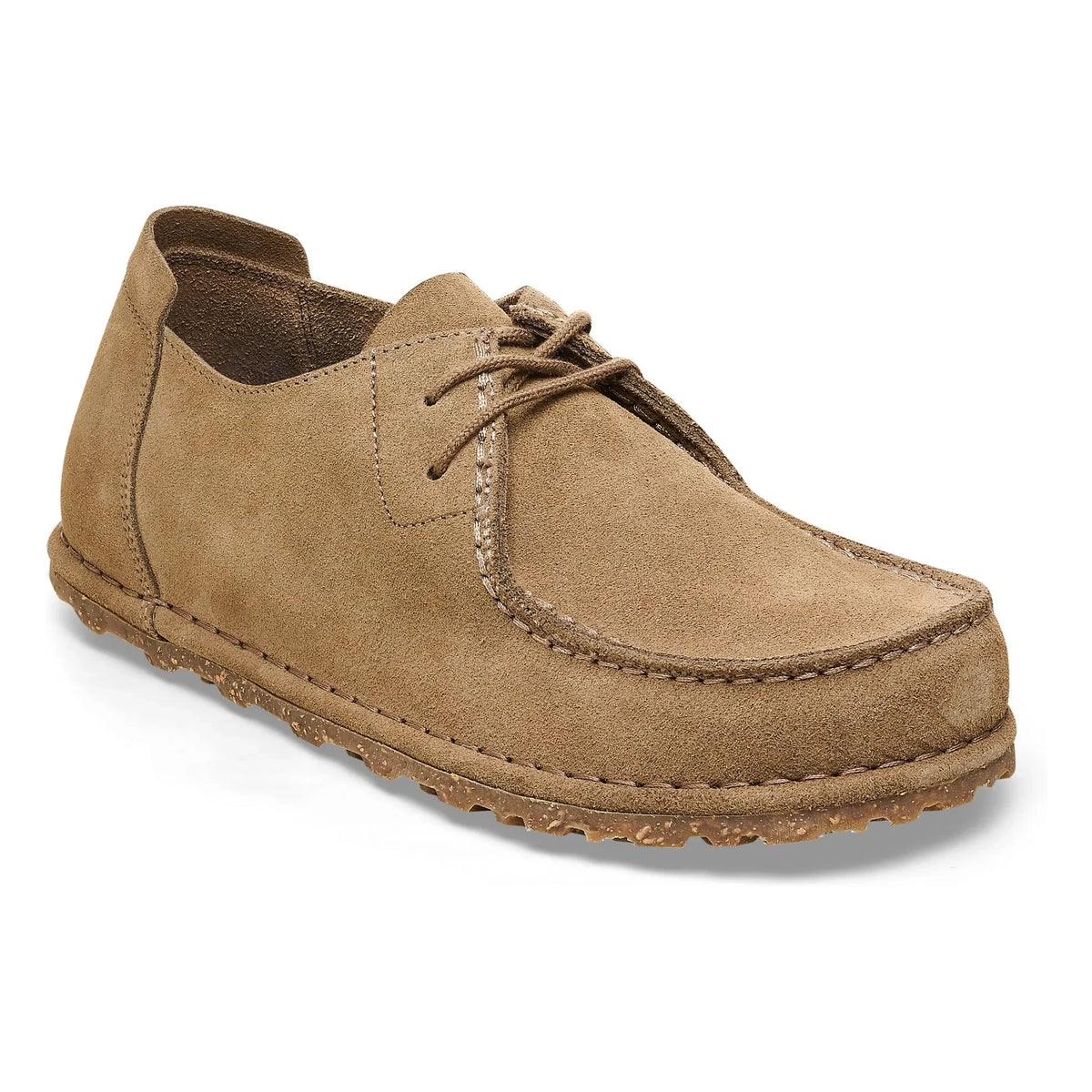 BIRKENSTOCK - बूट्स उट्टी लेसव अप स्वीड (Utti Lace-up Suede) | टौप ब्राउन