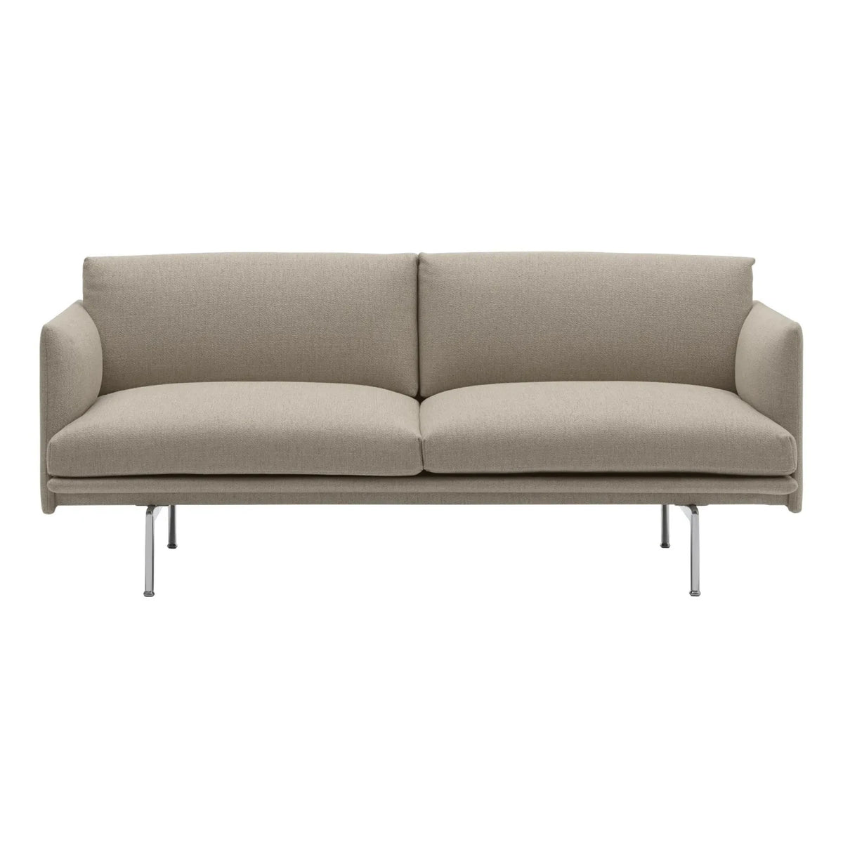 Muuto - Outline Kanepe, 2 Kişilik | Kum