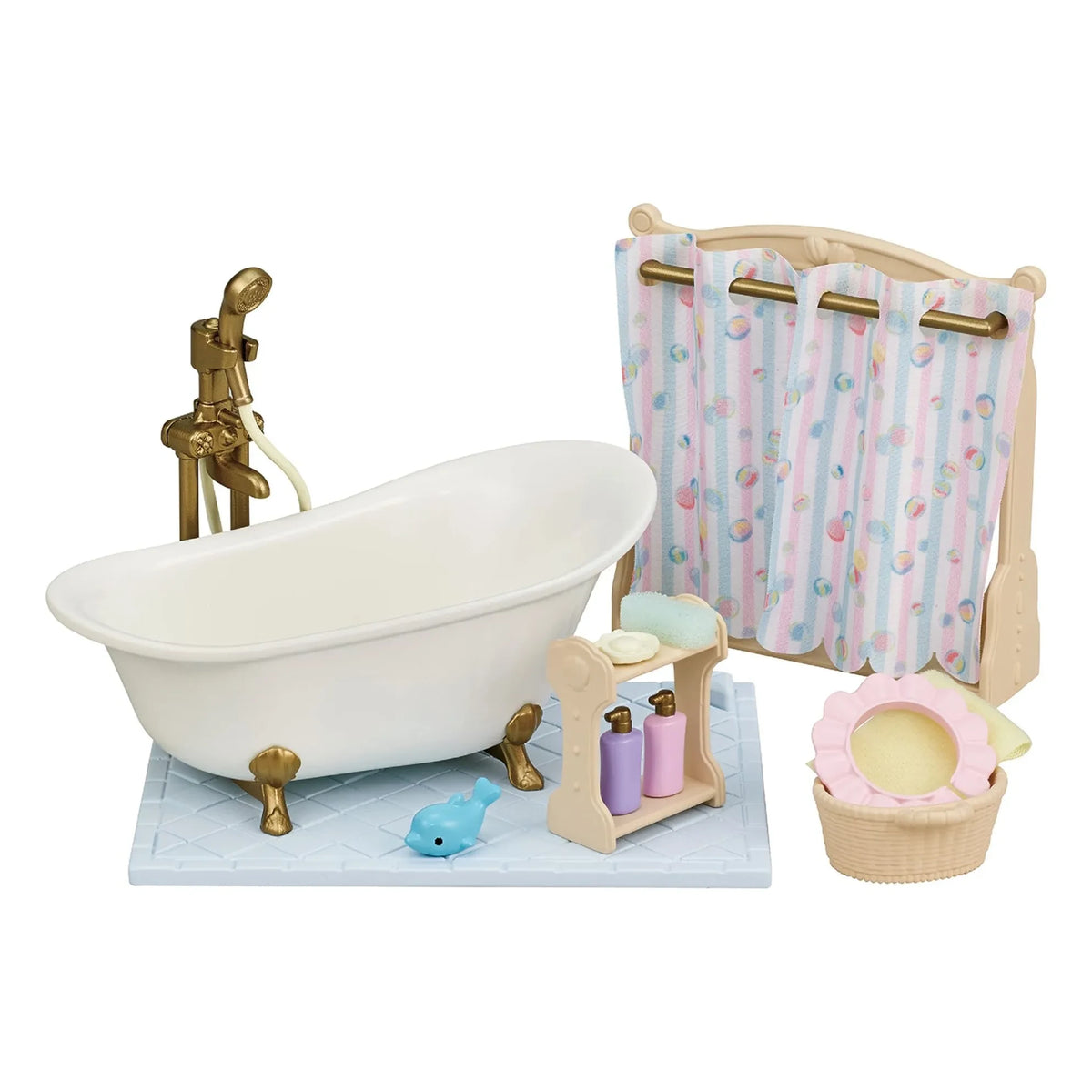 Sylvanian Families - बाथ और शॉवर सेट