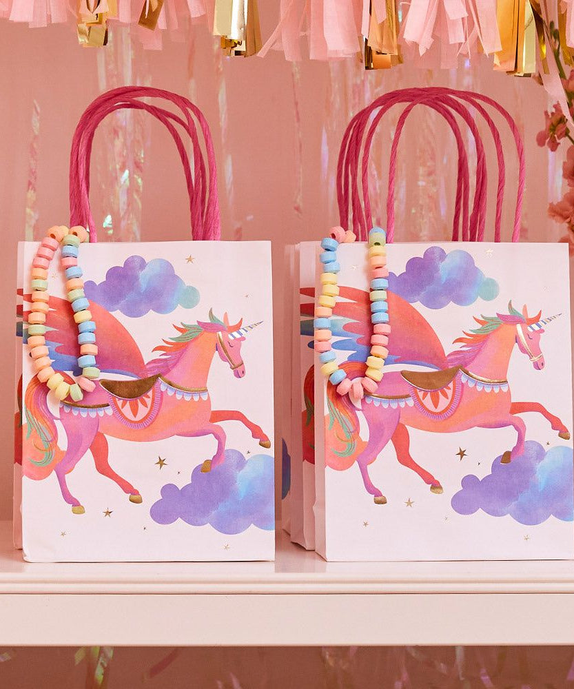 Party Pieces - Unicorn 6lı Hediye Çantası-Dinossi