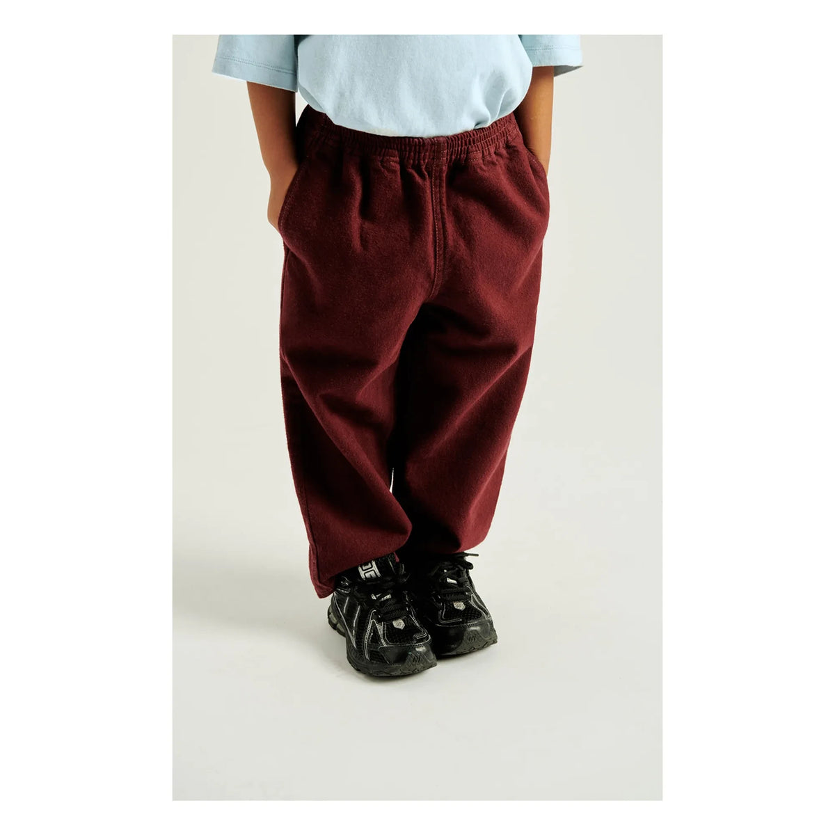 American Vintage - American Vintage X Smallable iş birliği - Spywood जीन | लाल
