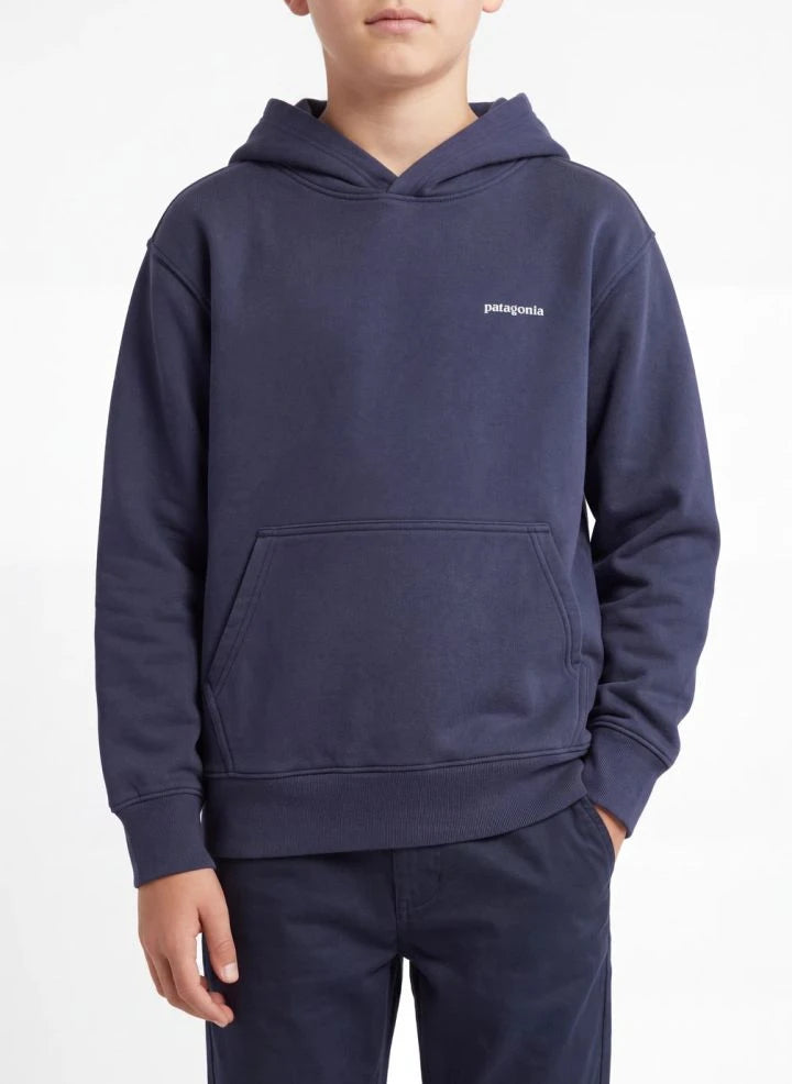 Patagonia - Logo Hoodie | Mavi