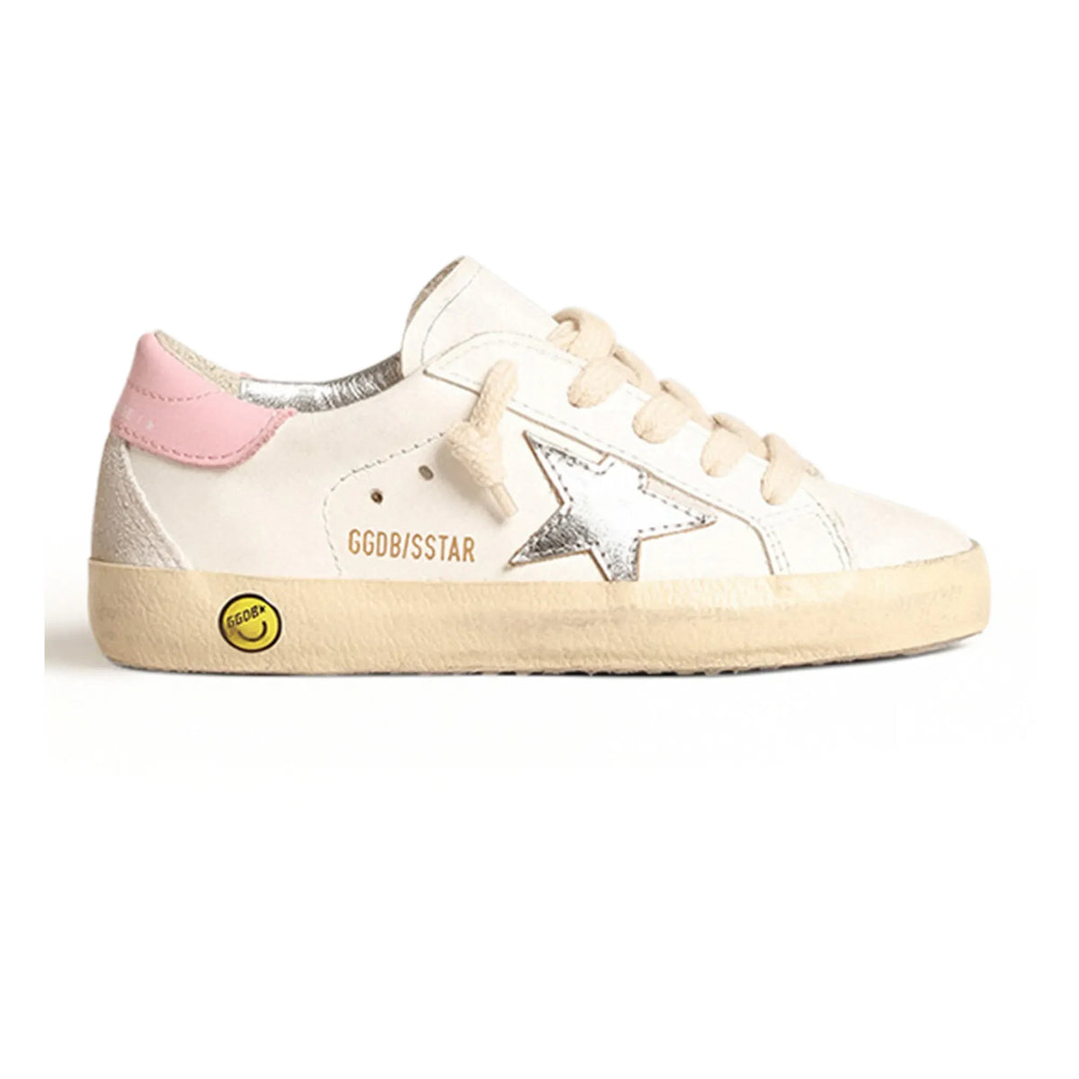 Golden Goose - Super-Star लेस-अप स्नीकर्स | गुलाबी