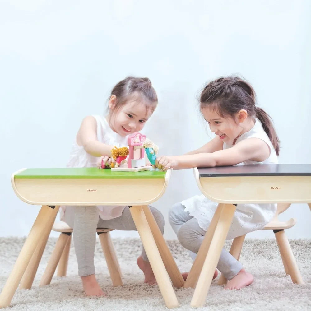 Plan Toys - बच्चों की मेज - स्लेट राइटिंग बोर्ड टॉप