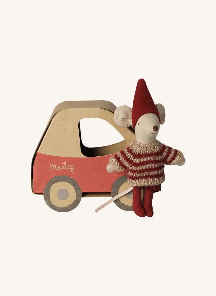 Maileg - Küçük Kız Kardeş Noel Faresi