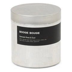Boogie Bougie - दमास्क रोज़ और ऊद मोमबत्ती
