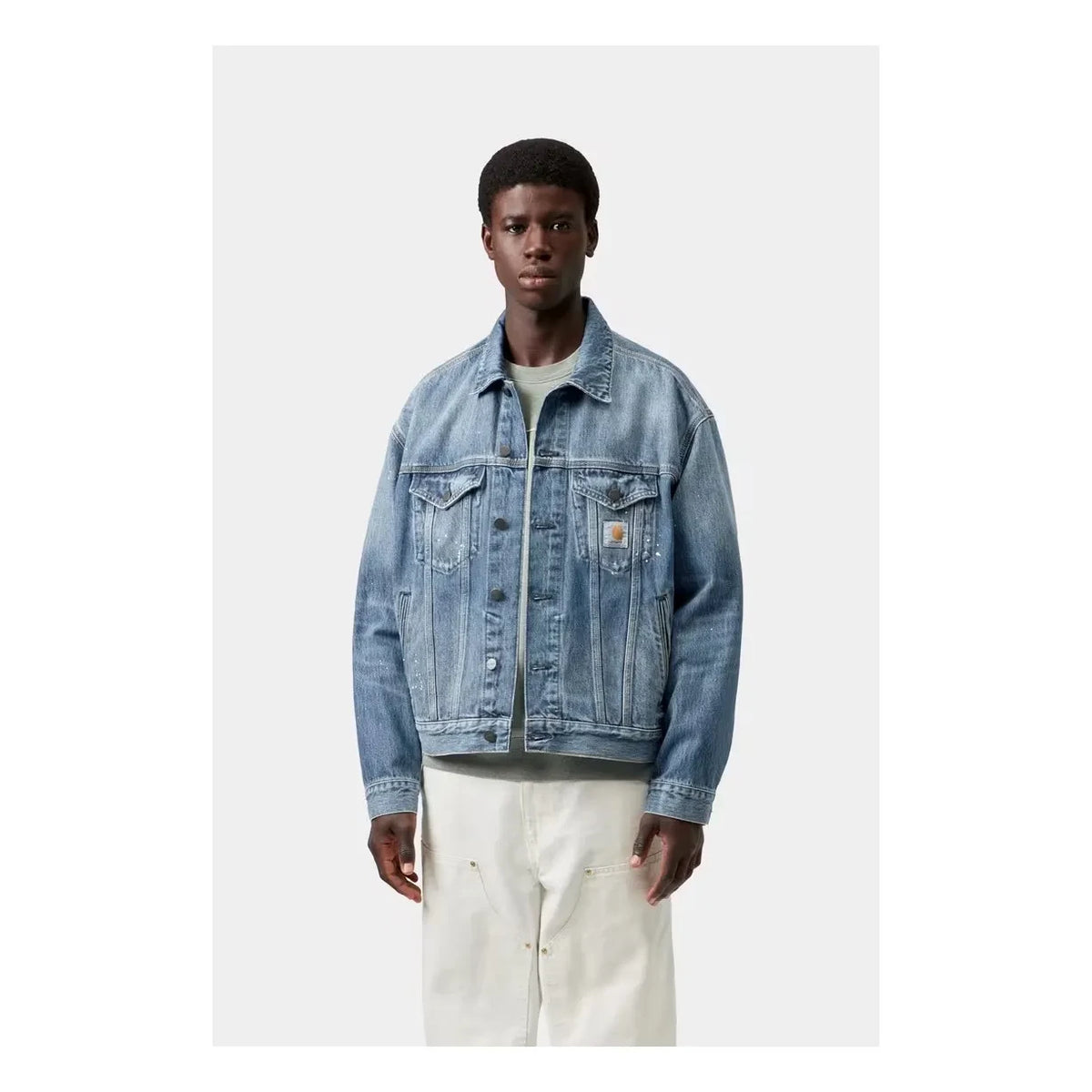 Carhartt WIP - Heston जैकेट | नेवी ब्लू