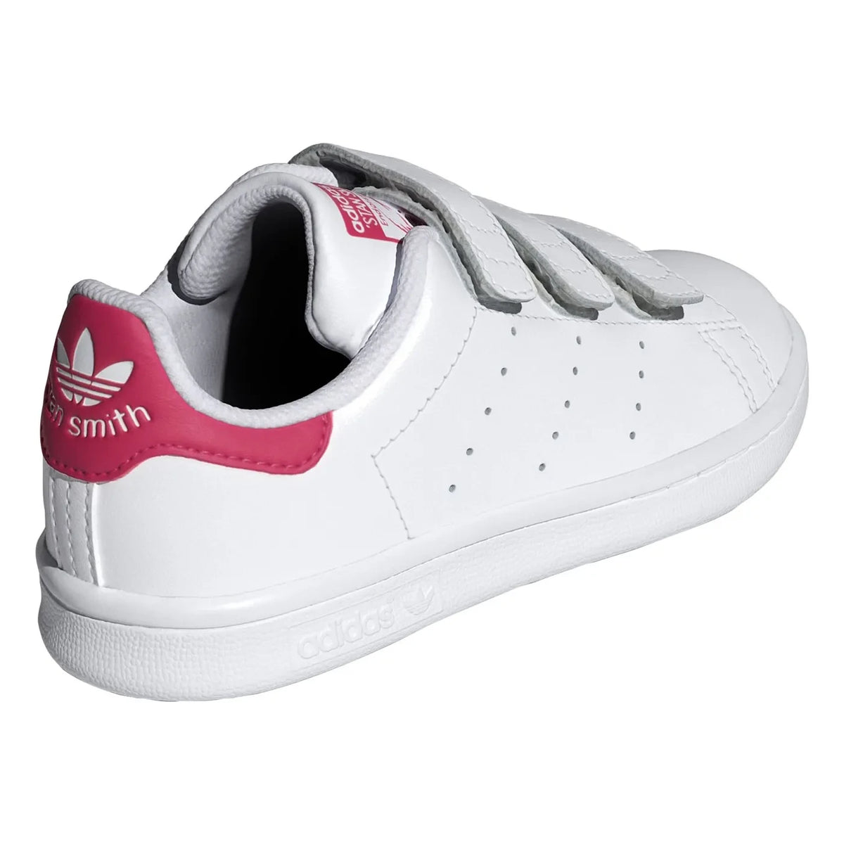 Adidas - Stan Smith 3 स्क्रैच स्नीकर्स | फुशिया