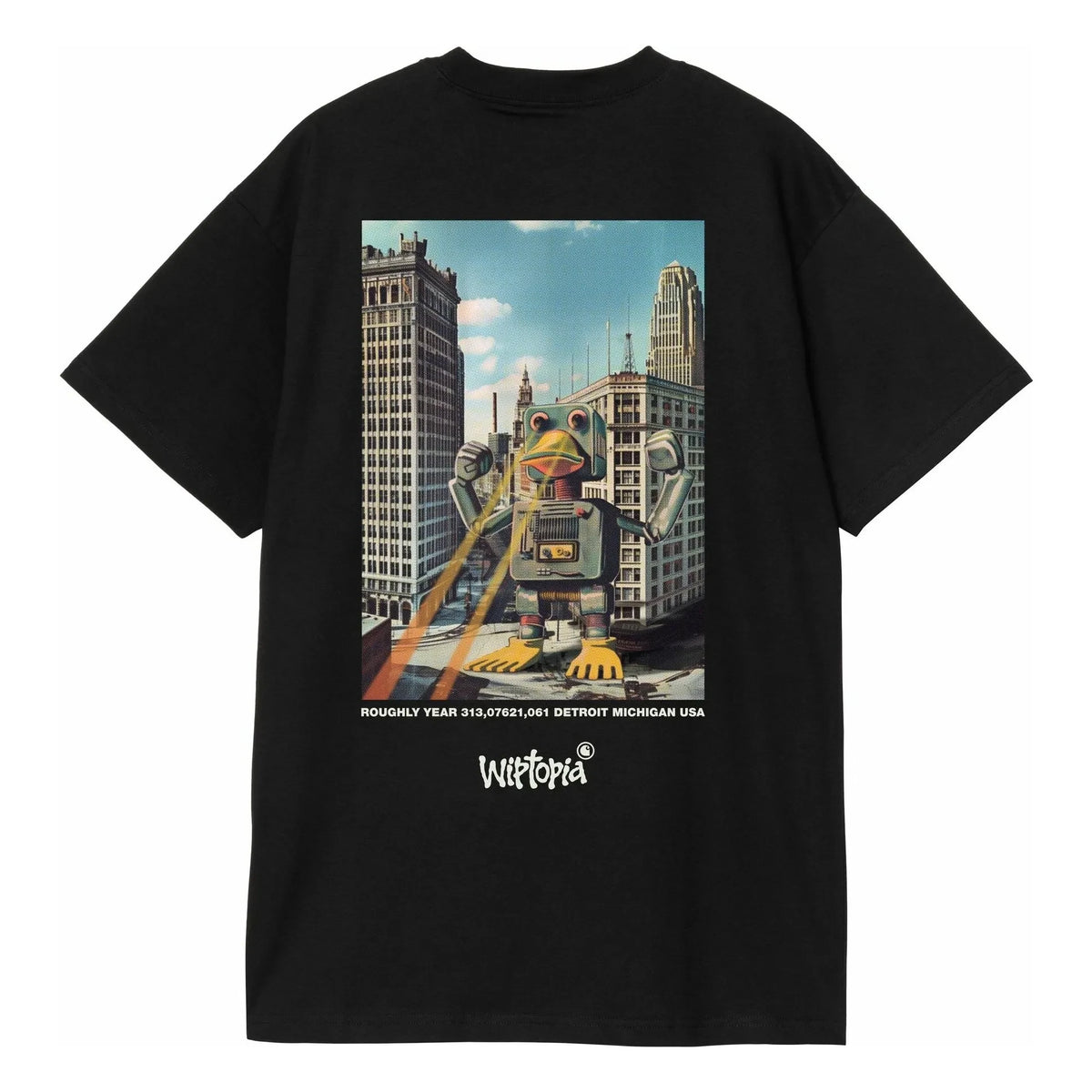 Carhartt WIP - टी-शर्ट S/S Wiptopia | काला