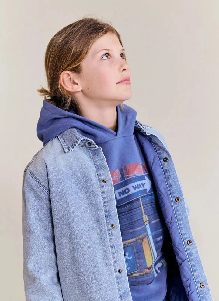 AO76 - Lou Denim Overshirt | Açık Denim