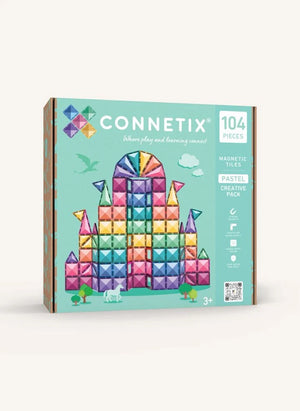 Connetix - Creative Pack - 104 Parça | Pastel