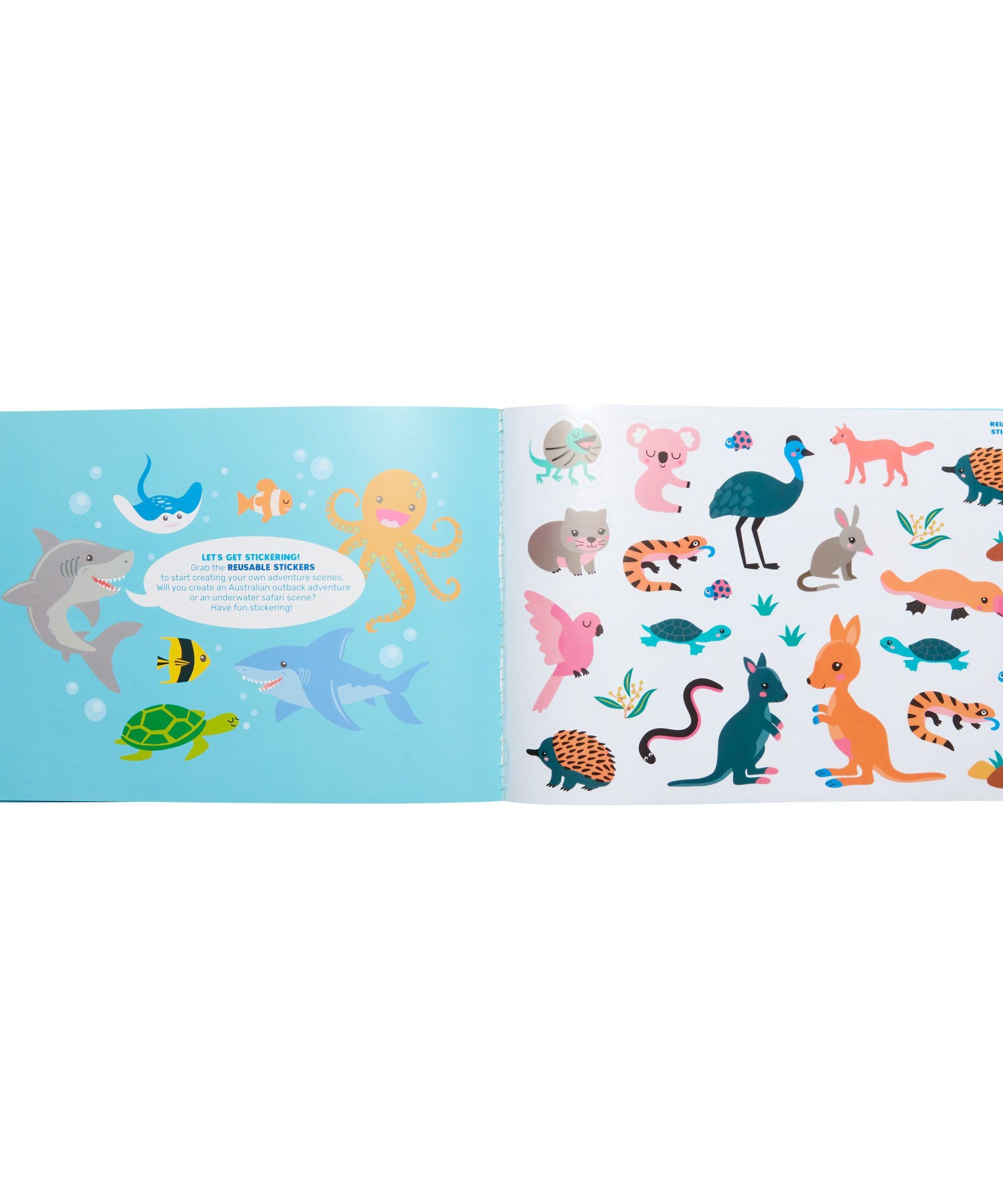 Smiggle - Yapışkanlı Çubuk Çıkartma Kitabı-Dinossi