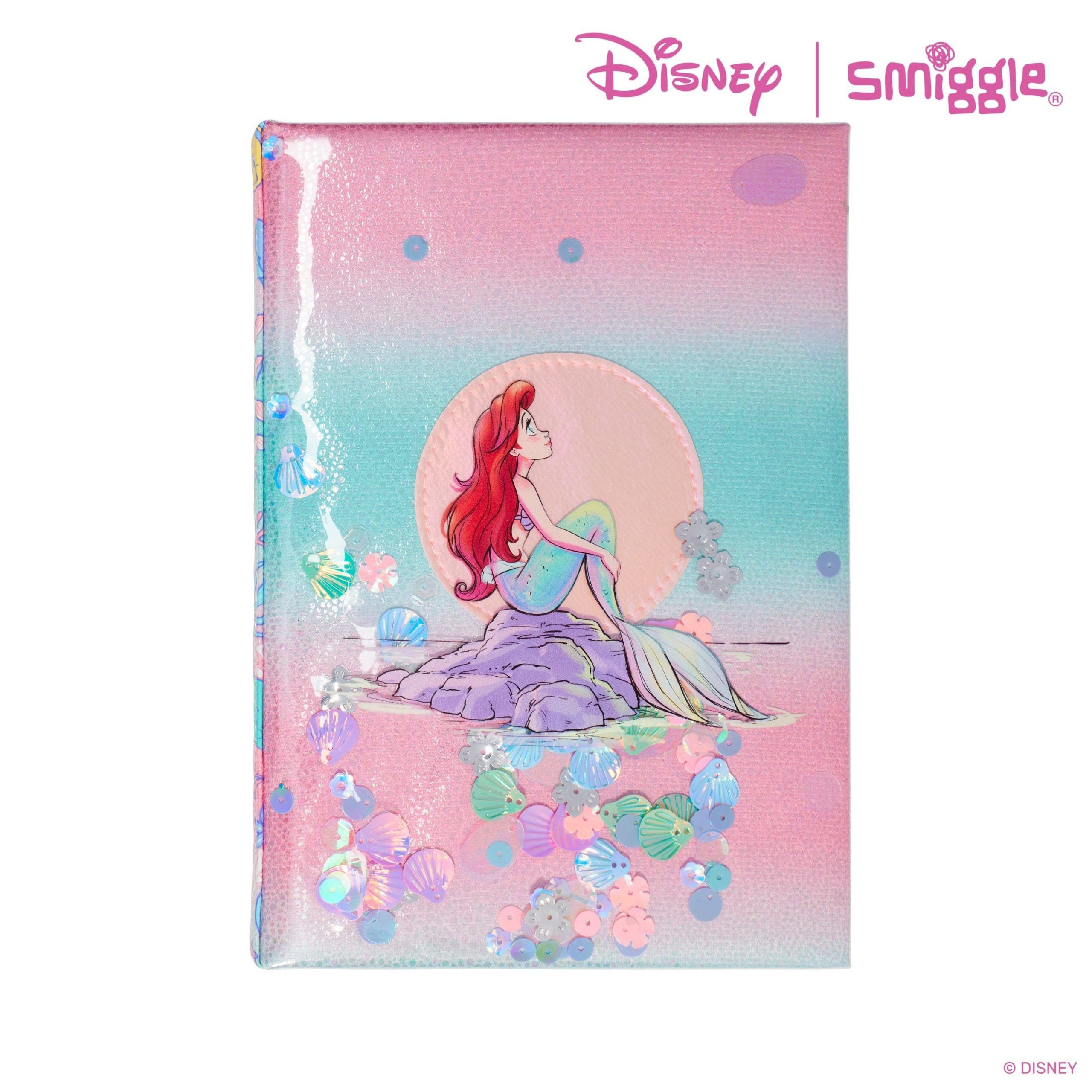 Smiggle - Disney Prensesi Ariel A5 Defter-Dinossi