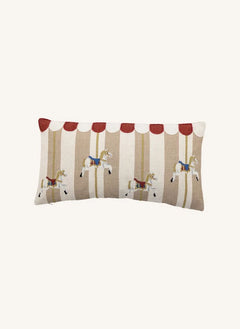 Bloomingville Mini - Merry-Go-Round Dikdörtgen Yastık | Bej