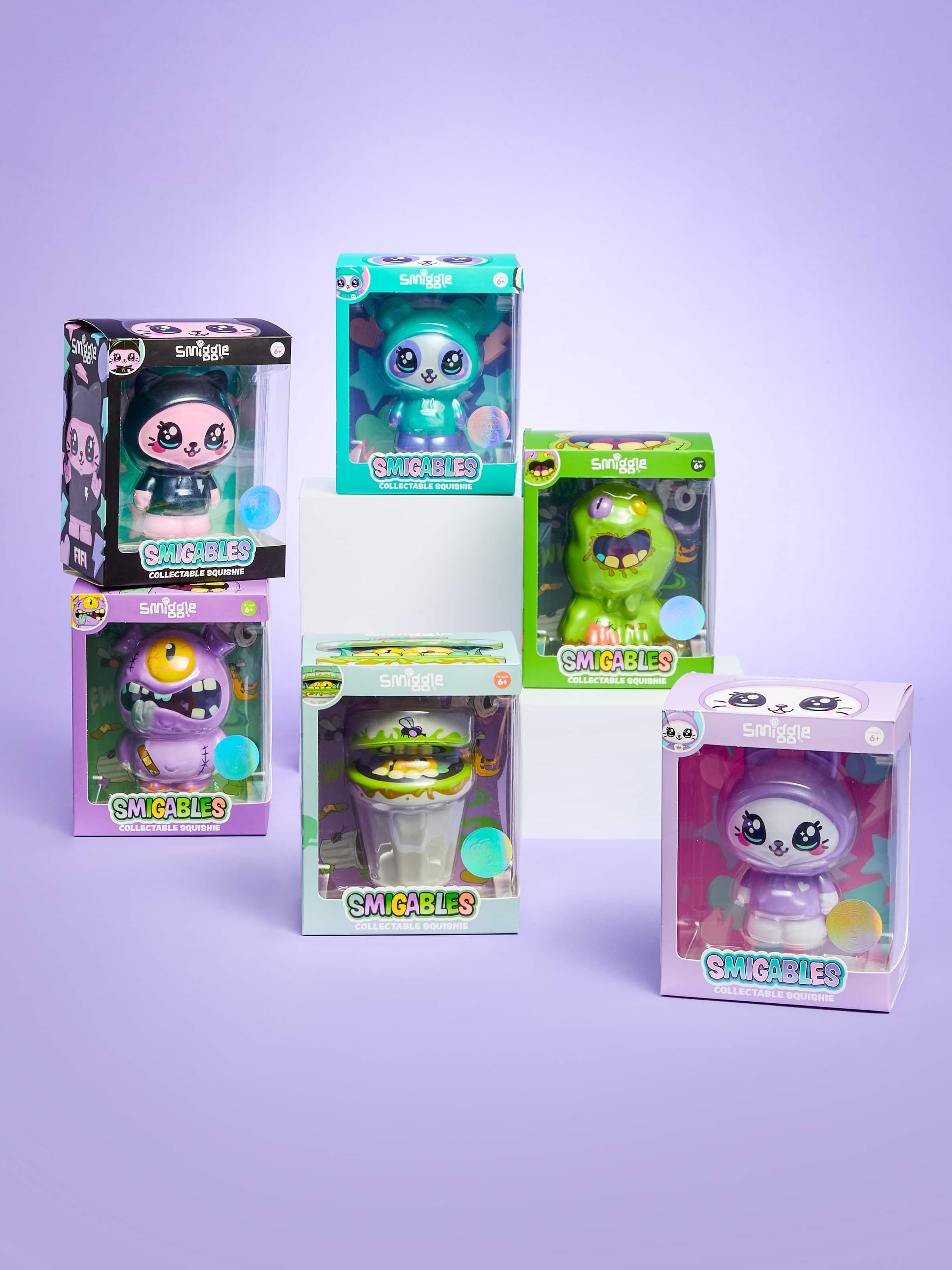 Smiggle - स्मिगेबल्स संग्रह स्क्विशी
