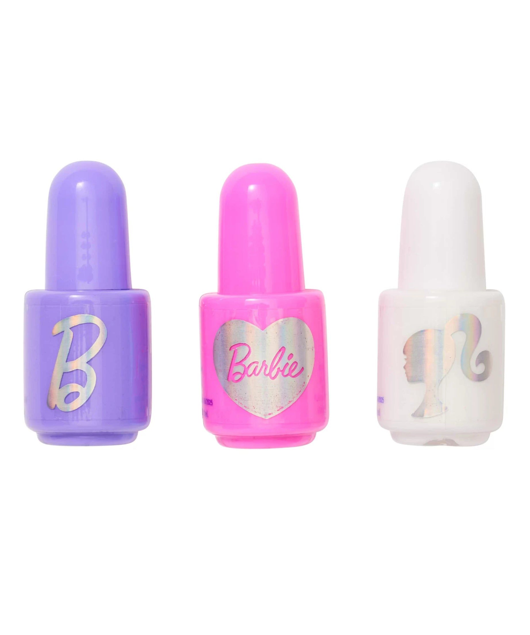 Smiggle - Barbie 3'lü Tırnak Oje Takımı ve Çantası-Dinossi