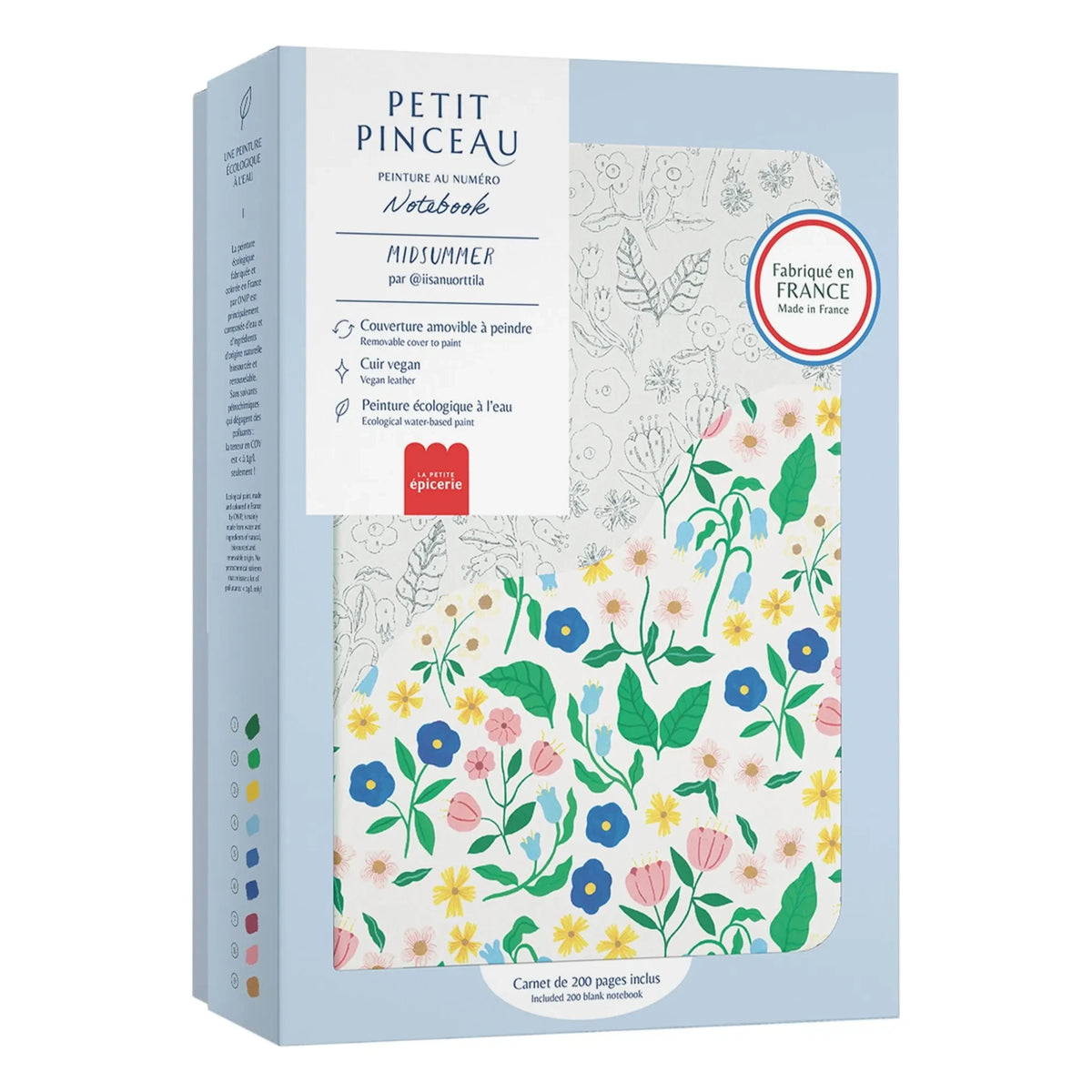 La Petite Épicerie - रंग भरने वाली किताब - मध्य ग्रीष्म