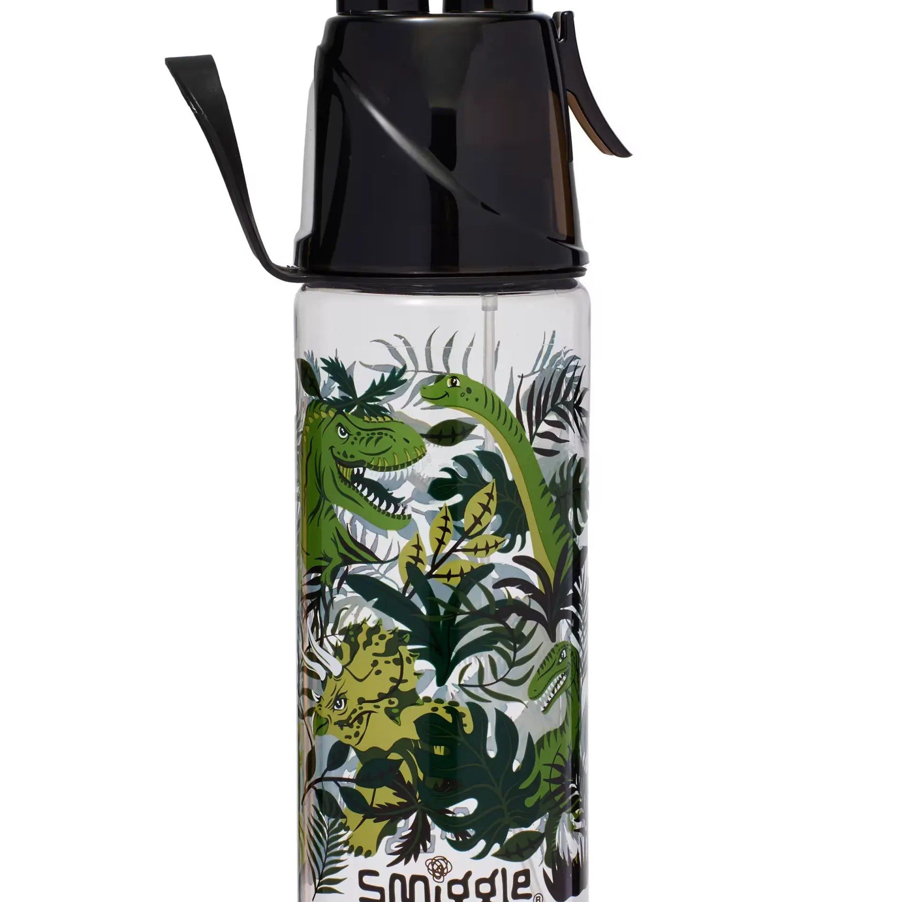 Smiggle - Misty Su Püskürtmeli 560ML BPA İçermeyen Suluk-Dinossi
