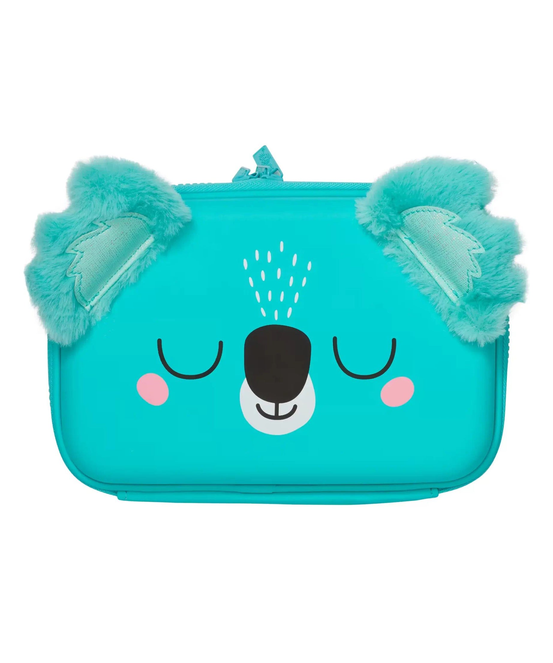 Smiggle - Hi There İki Gözlü Hardtop Kalem Kutusu-Dinossi