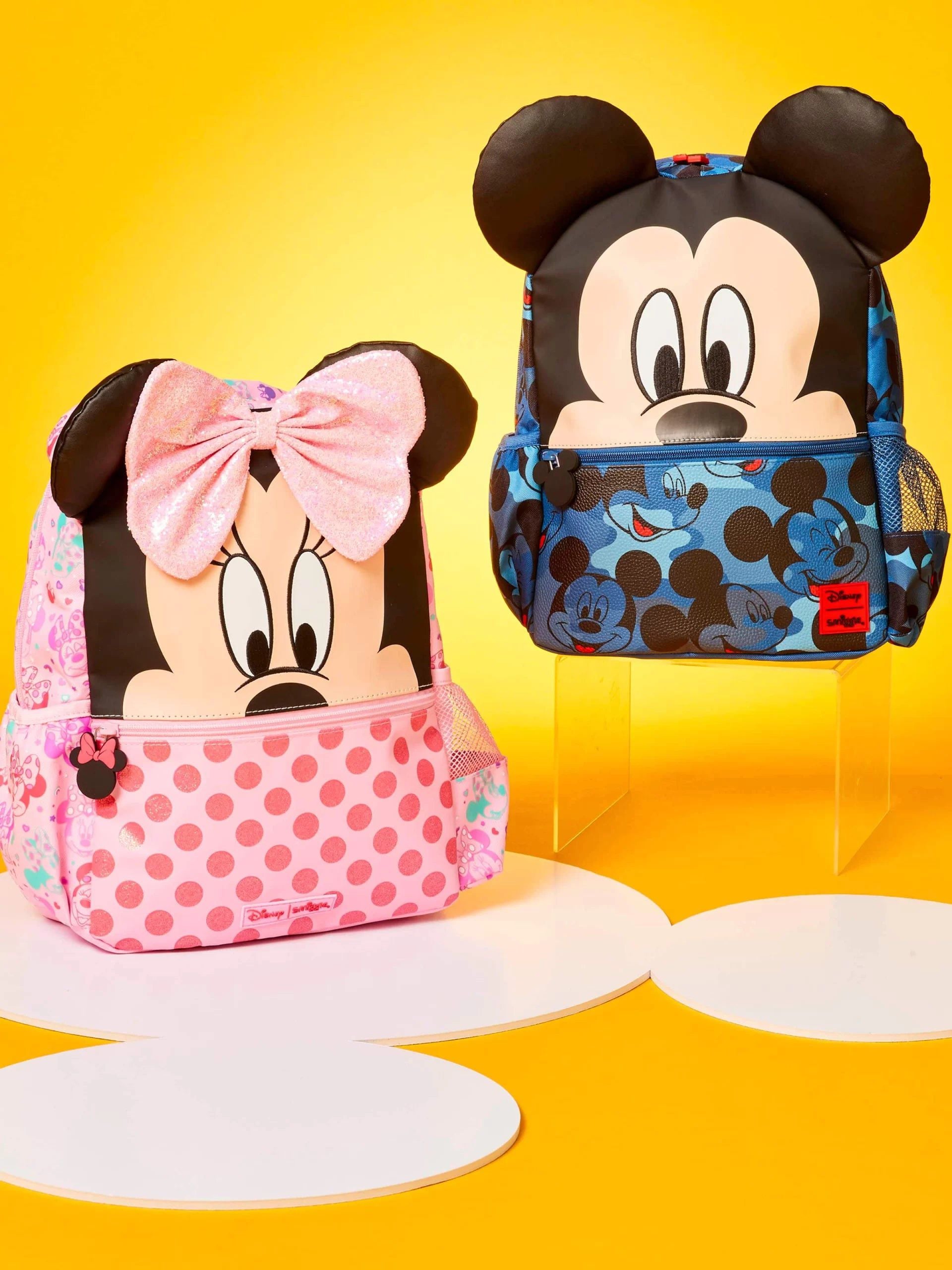 Smiggle - Minnie Mouse Şapkalı Anaokulu Sırt Çantası-Dinossi