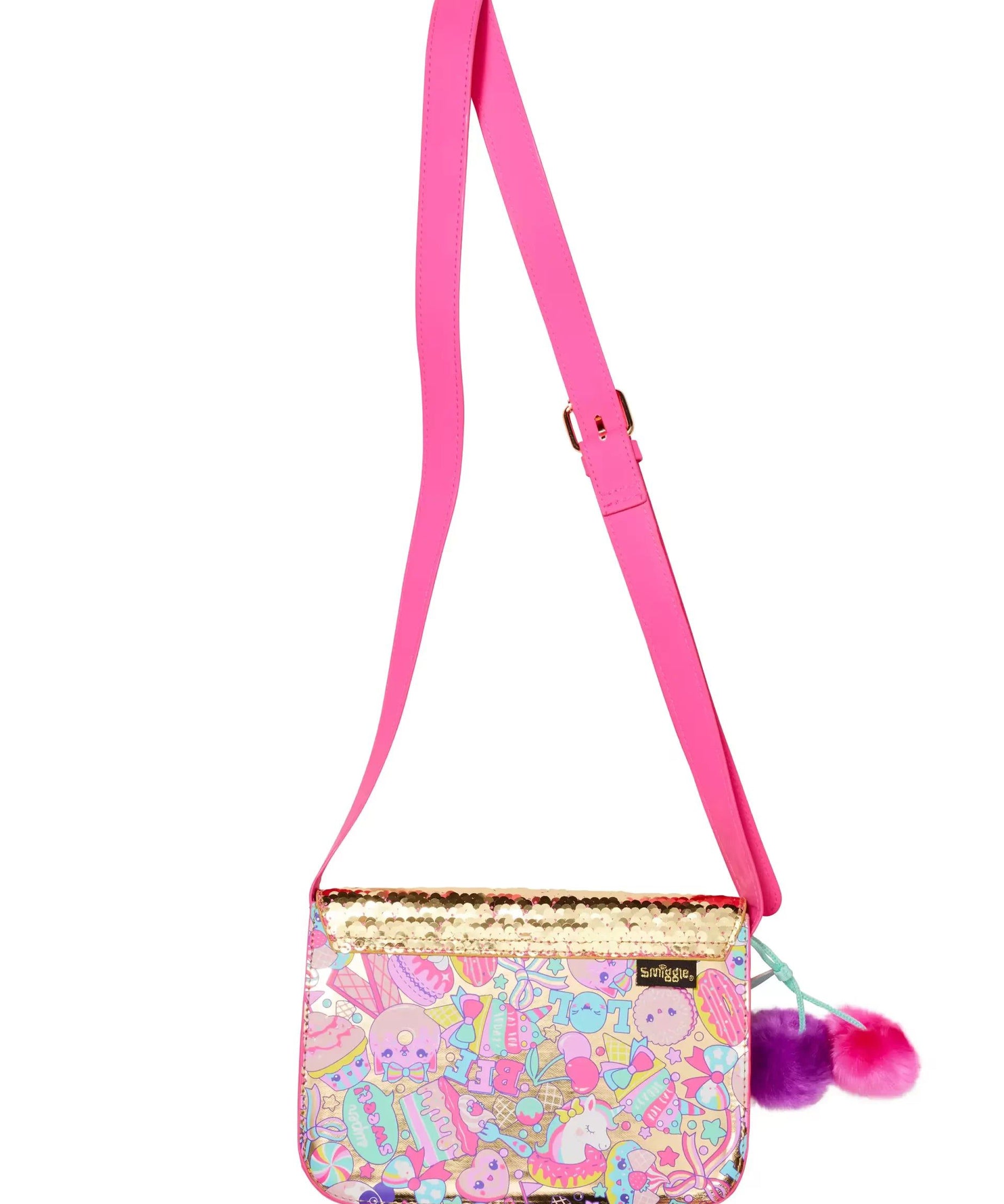 Smiggle - 20. Doğum Günü Kimmi Omuz Çantası-Dinossi